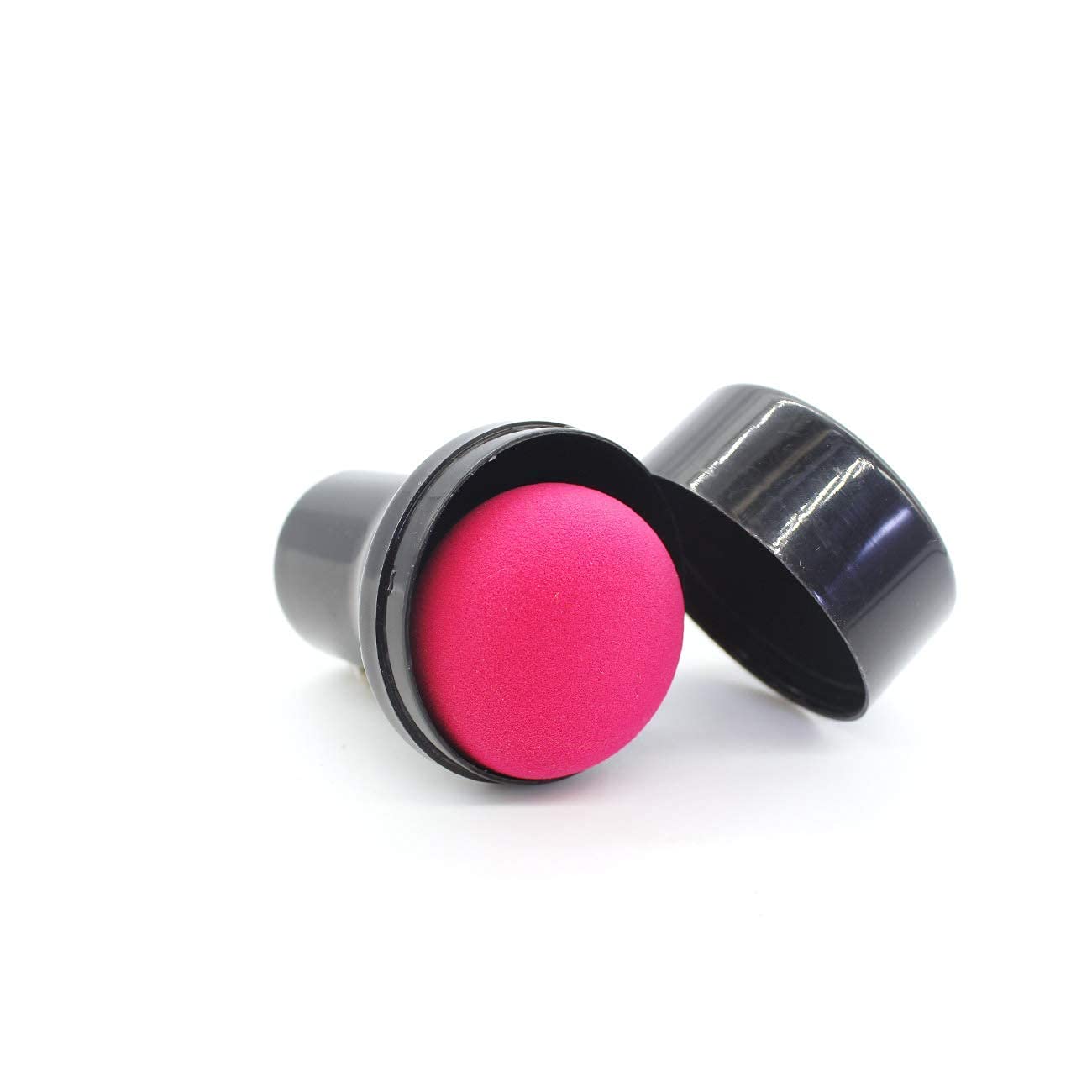 Professional Mushroom Head Beauty Blender & Soft Powder Puff with Storage Case - Ideal for Makeup, Foundation & Contouring - Perfect for Travel & Daily Beauty Routine (Color May Vary)