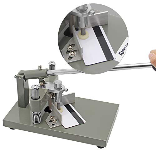 Heavy Duty Corner Rounder Cutter - Manual Paper Corner Rounding Machine with 2 Dies (R6 1/4