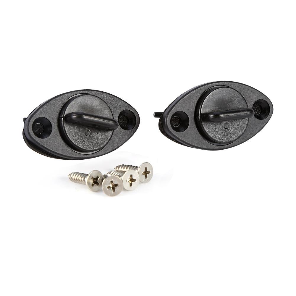 Heaveant Universal Boat Drain Plug, 2-Pack Marine Hull Drain Plug with Screws for Kayak, Canoe, Inflatable Boat - Perfect for Water Drainage & Boat Maintenance