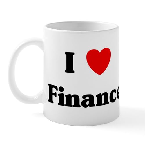 White - I Love Finance Mug