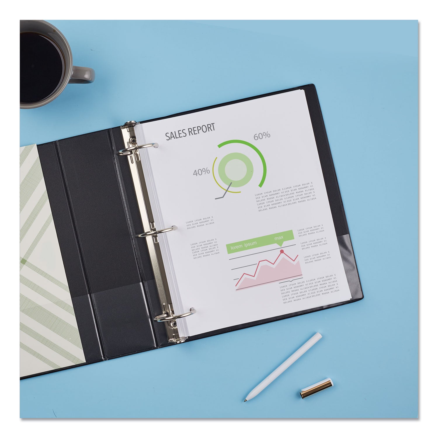 Avery® Economy 3-Ring Binder with Round Rings - 2