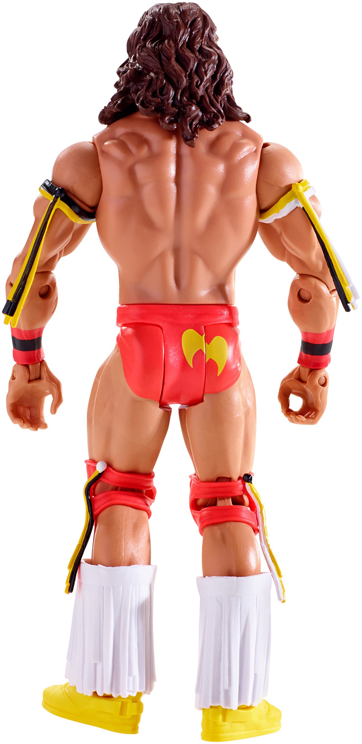 WWE Mattel Ultimate Warrior Action Figure - Collectible Wrestling Toy for Kids & Adults - Perfect for Play, Display & Gifts