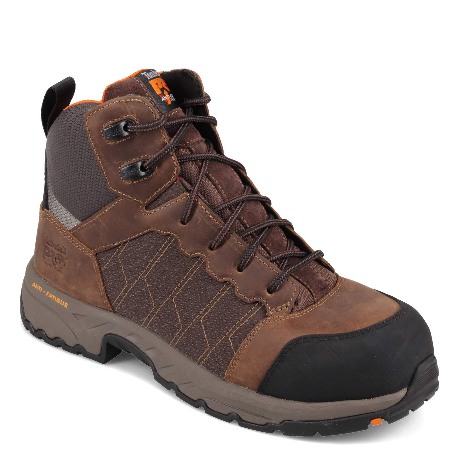Timberland PRO Men's Payload 6 Inch Composite Safety Toe Work Boots - Steel Toe, Slip Resistant, Electrical Hazard Protection - Ideal for Construction, Warehouse & Industrial Work