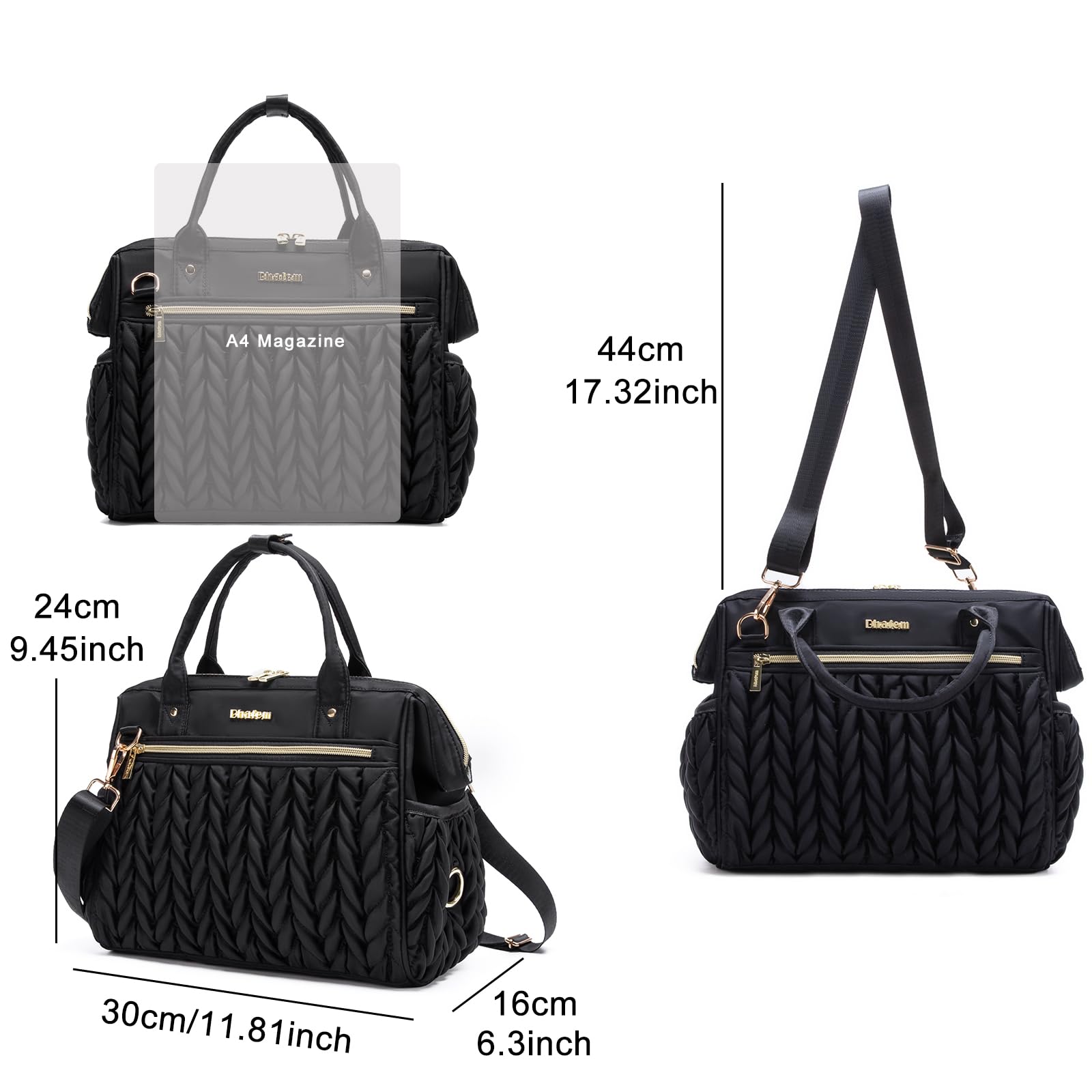 Small Diaper Bag for Women - Mini Crossbody Diaper Purse & Convertible Backpack Tote | Stylish Travel Baby Bag for Moms | Perfect for Daycare, Shopping & Family Outings