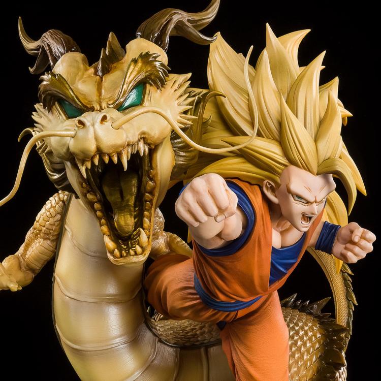 Figuarts Zero Extra Battle Dragon Ball Z Super Saiyan 3 Son Goku Dragon Fist Explosion Action Figure - Perfect for Anime Collectors & Dragon Ball Z Fans Display