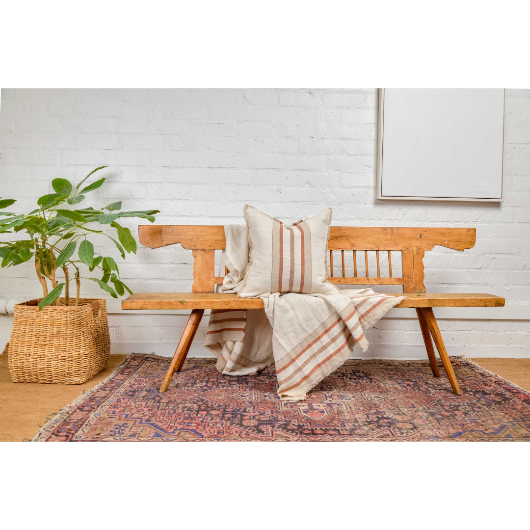 Beck 20x20 Inch Decorative Throw Pillow with Insert - Perfect for Sofa, Bed & Home Decor