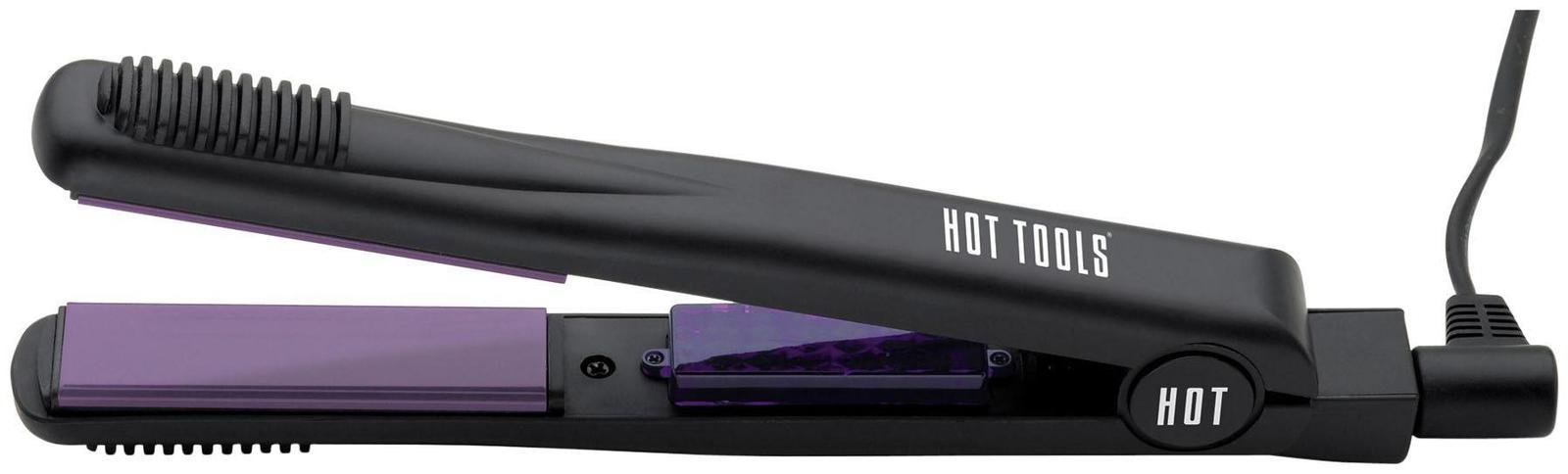 Helen of Troy Professional Ceramic Flat Iron - 1 Inch Straightening Iron for Smooth & Shiny Hair - Perfect for Home & Salon Styling