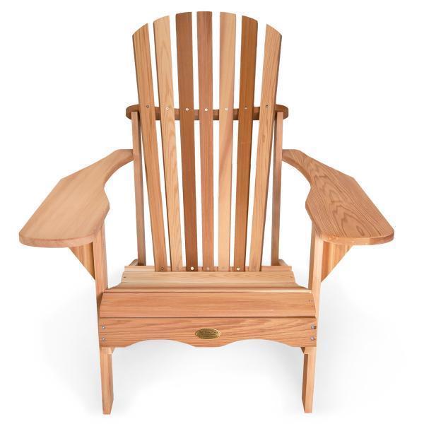 Premium Cedar Adirondack Chair - Outdoor Patio Furniture with Ergonomic Design - Perfect for Backyard, Garden, Poolside & Beach Relaxation