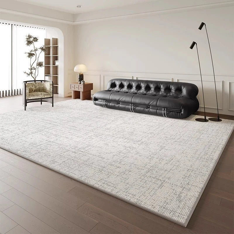 Modern Velvet Geometric Area Rug - Waterproof & Spillproof - Perfect for Living Room, Bedroom, Dining Room & High Traffic Areas