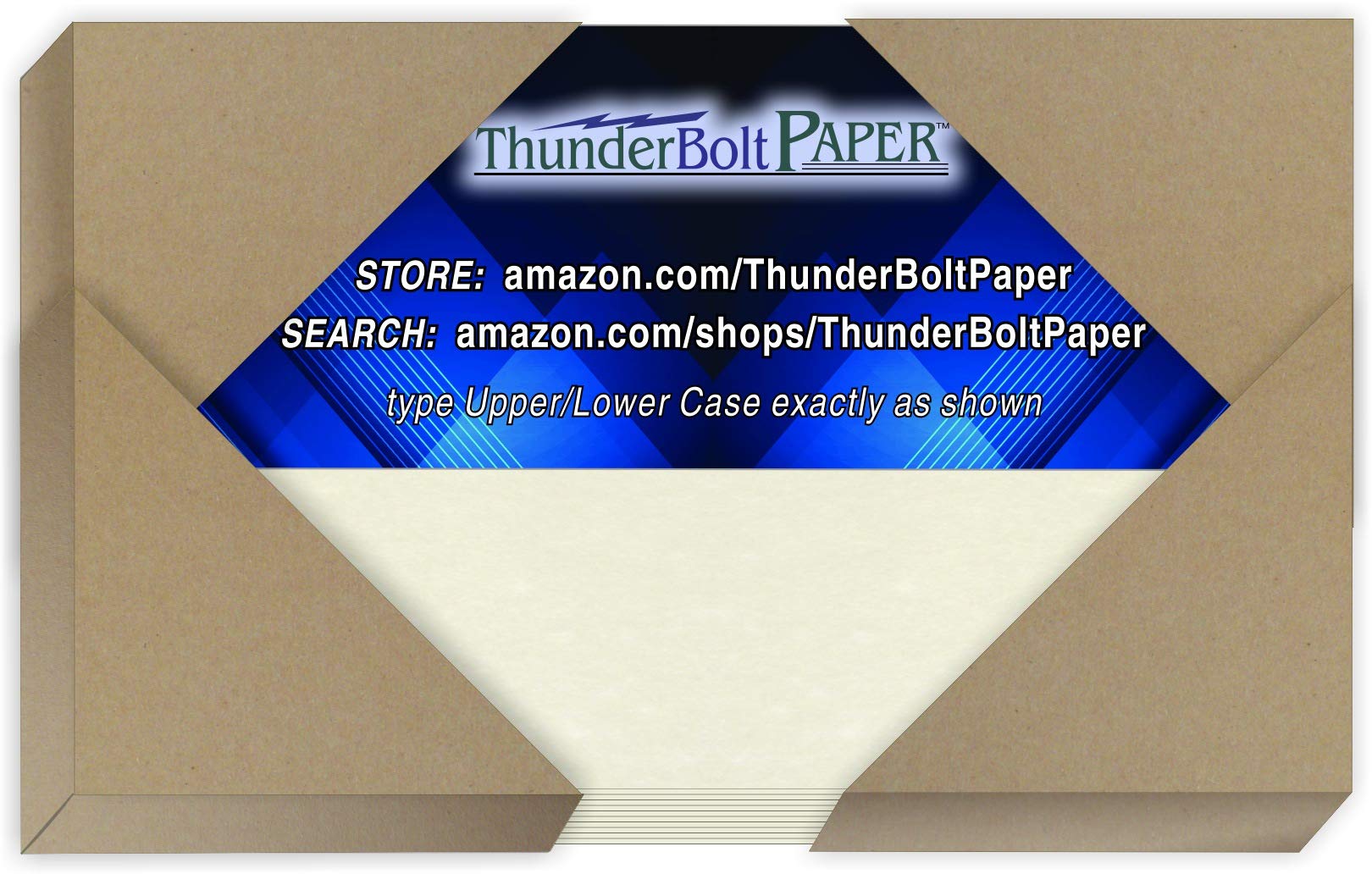 250 White Parchment 65lb Cover Weight Paper Sheets - 3