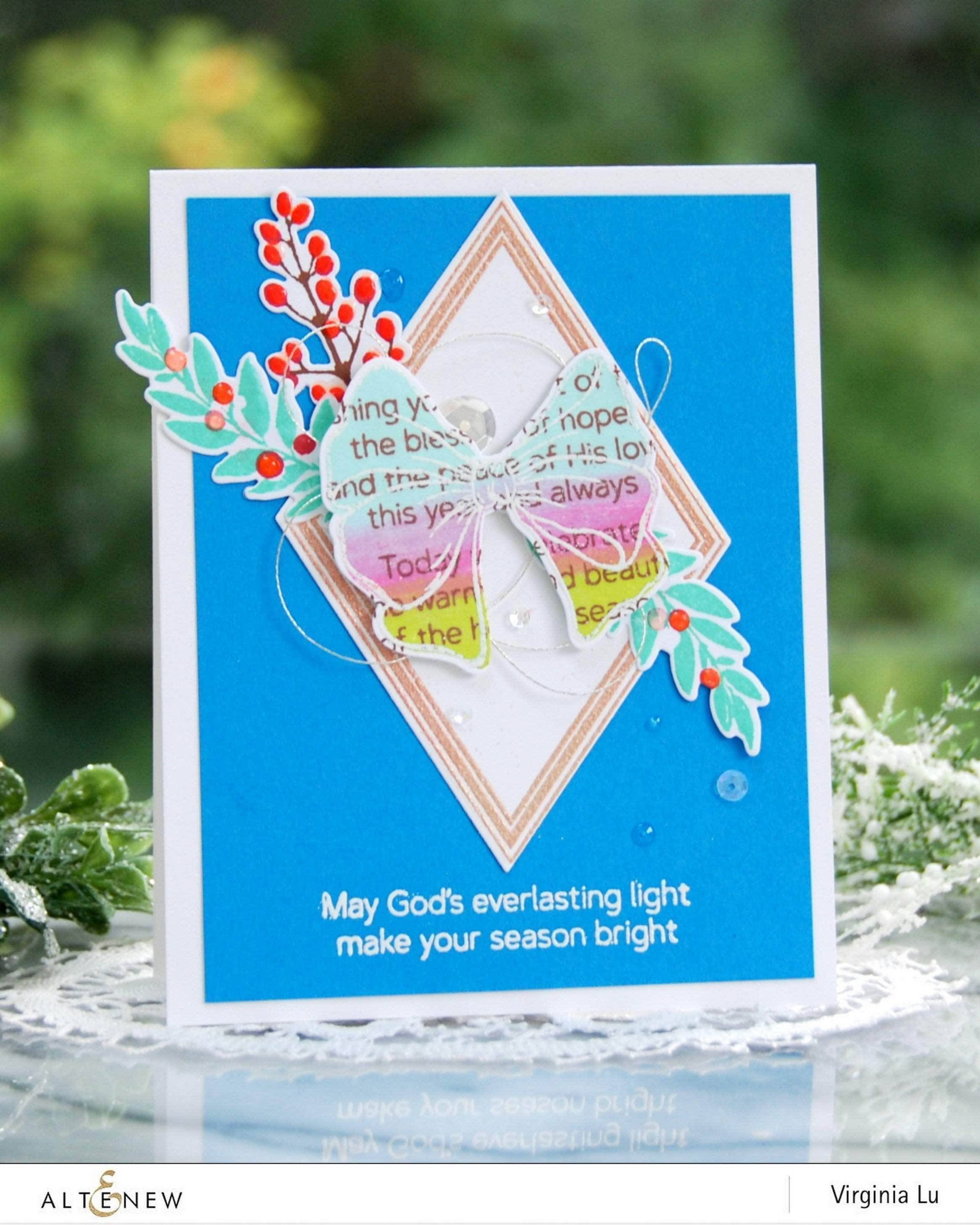 Blessings Stamp Set for Scrapbooking, Card Making & DIY Crafts - Perfect for Greeting Cards, Invitations & Handmade Gifts