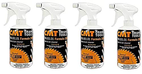 CMT Formula 2050 Blade and Bit Cleaner - 18 oz Bottle (4-Pack) | Professional Tool Cleaner for Drill Bits, Saw Blades & Cutting Tools | Workshop & Construction Use