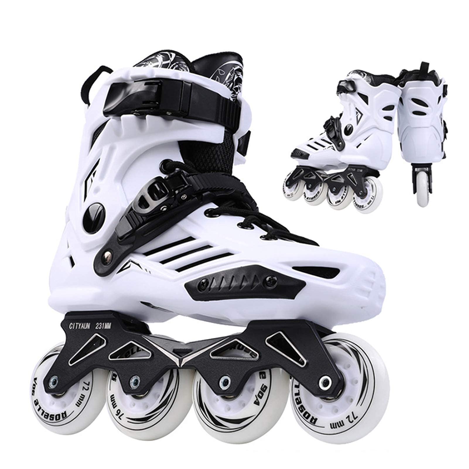 Adjustable Light Up Roller Skates for Girls, Boys, Kids & Adults - LED Wheel Skates for Indoor & Outdoor Fun, Leisure & Entertainment