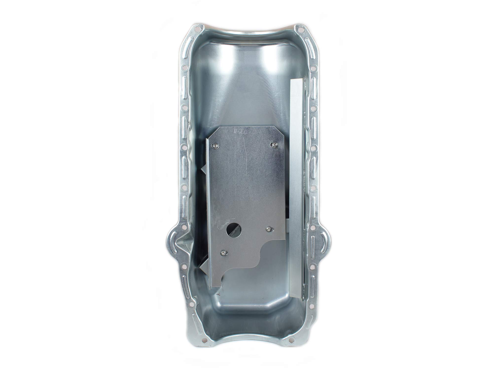 Canton Racing Products 11-200 Small Block Chevy Oil Pan - Stock Appearing Circle Track Performance Oil Pan for Racing & High-Performance Engines | Ideal for Track Days, Drag Racing & Engine Builds