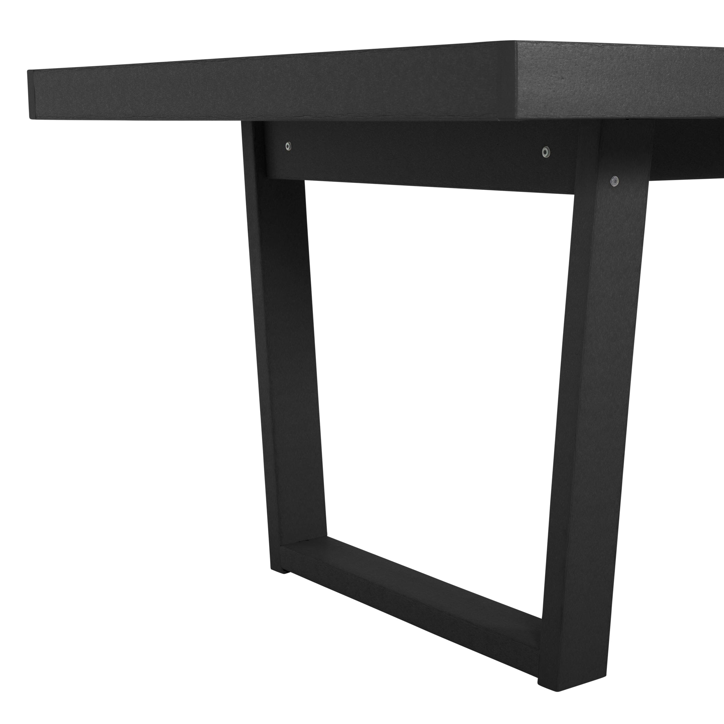 Modern Dining Table - Solid Wood Kitchen Table for 6 - Farmhouse Style Dining Room Furniture for Home & Restaurant Use