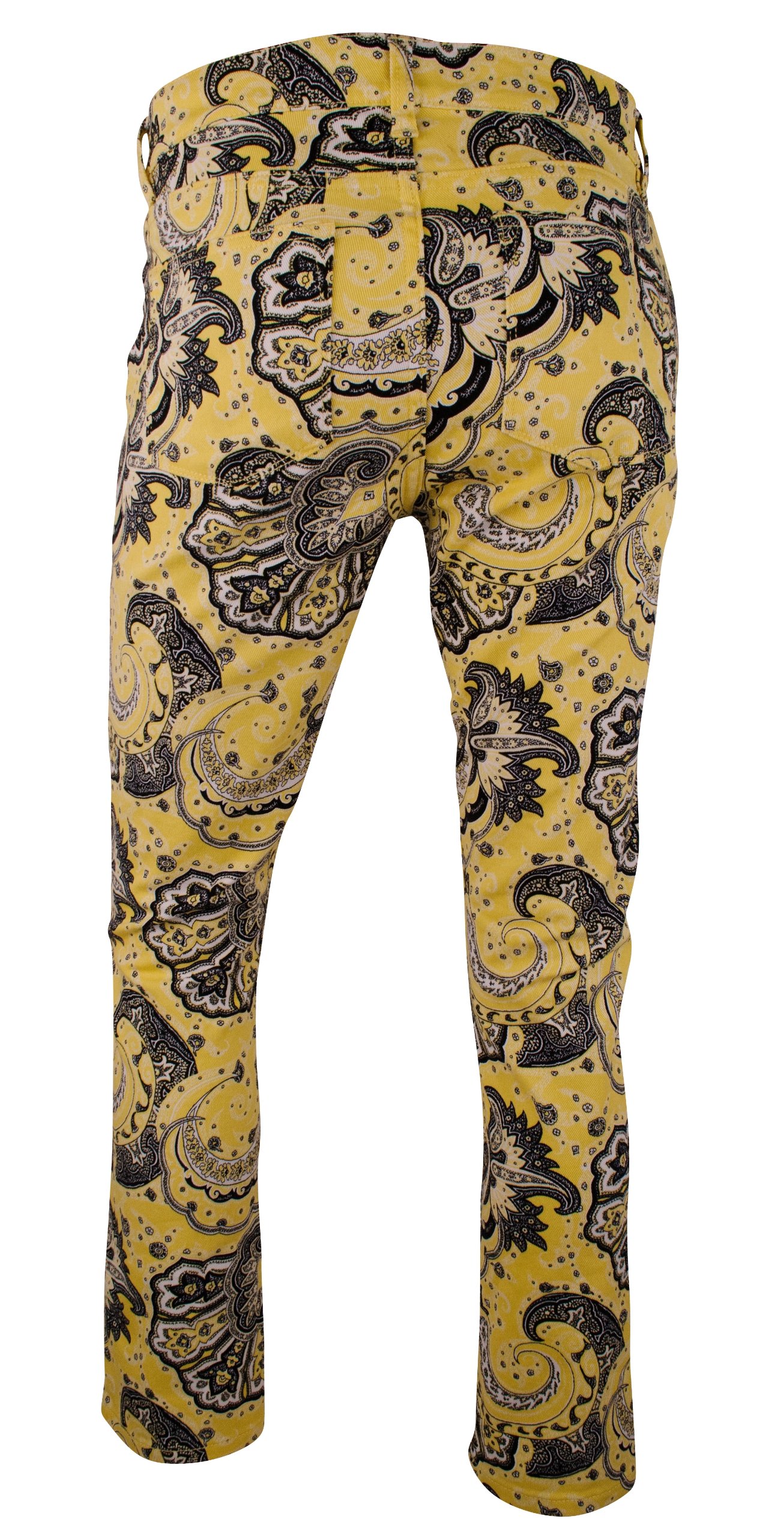 Petite Women's LRL Jeans - Modern Straight Fit Floral Print Denim Pants for Casual Wear & Everyday Outfits