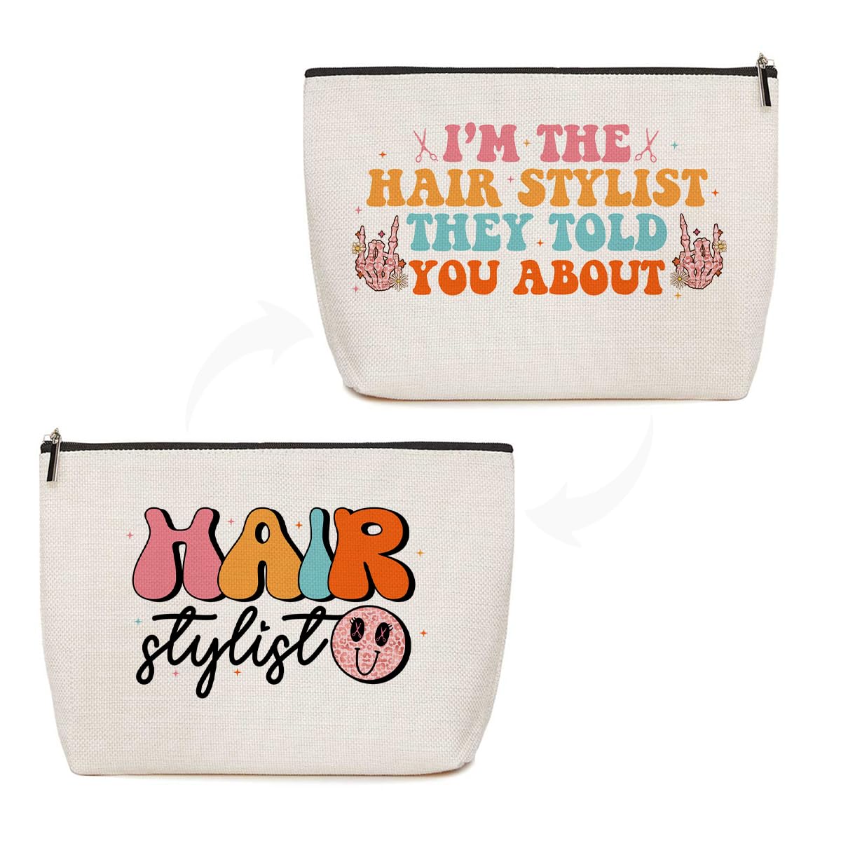 Professional Hair Stylist Gift Set for Women - Cosmetology Essentials, Makeup Organizer & Styling Tools - Perfect Birthday, Mother's Day & Appreciation Present for Hairstylists, Beauticians & Cosmetologists (Great for Salon Professionals, Home Stylists & Beauty Students)