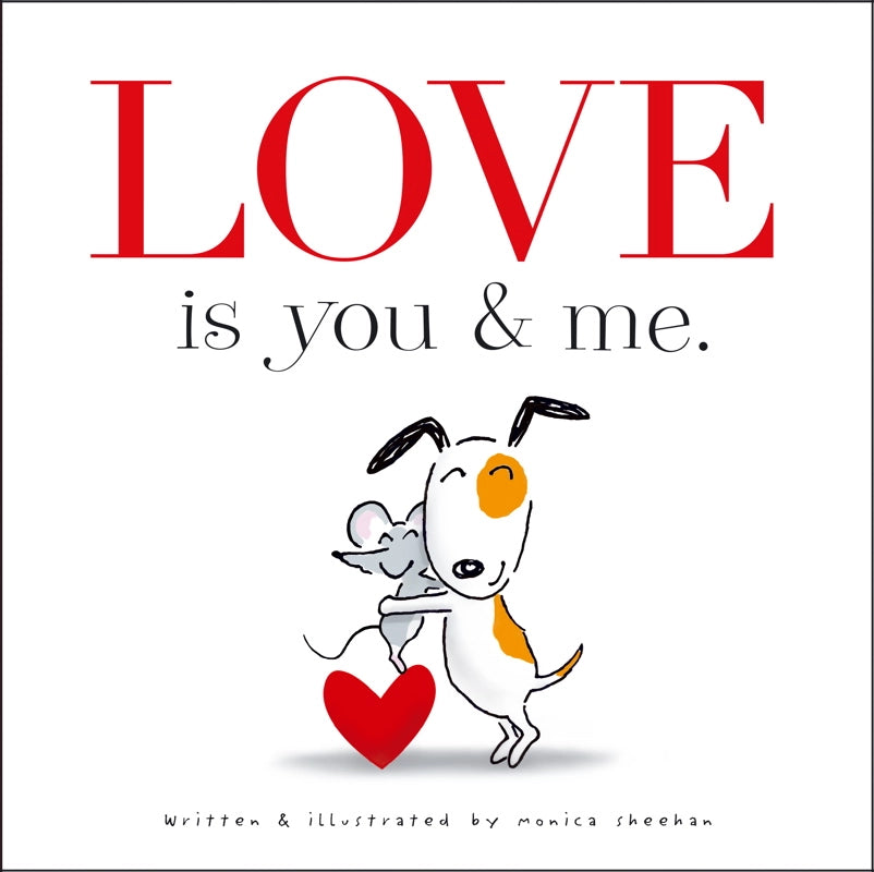 Love Is You & Me - Romantic Couple T-Shirt for Valentine's Day, Anniversary & Date Night