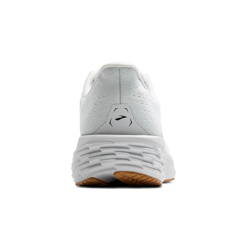 M Launch 11 Running Shoes for Men - White Grey Black - Lightweight Athletic Sneakers for Jogging, Gym Workouts & Daily Wear