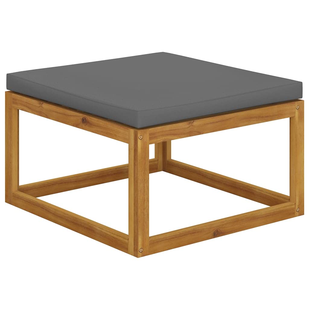 3-Piece Acacia Wood Garden Lounge Set with Cushions - Outdoor Patio Furniture for Deck, Porch, Lawn & Backyard - Perfect for Relaxing in Your Garden or Outdoor Living Space