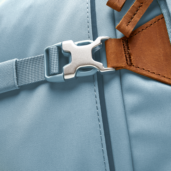 Satch Pack Nordic Ice Blue Backpack - Waterproof Travel Laptop Bag for Men & Women, Perfect for Hiking, Commuting, and Business Trips