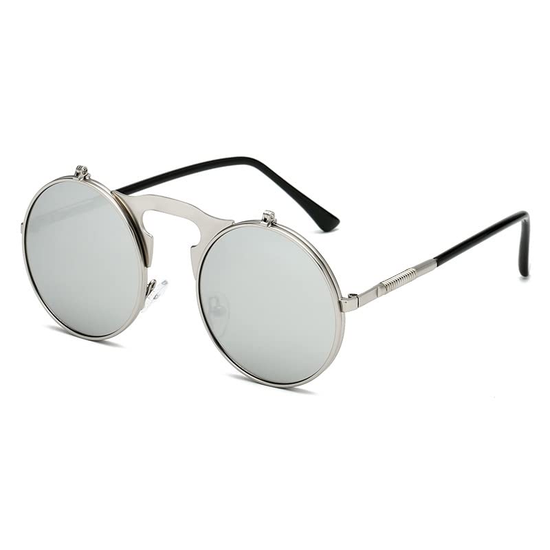 Stylish UV Protection Retro Sunglasses for Women & Men - Polarized Vintage Aviator Shades for Driving, Beach & Outdoor Activities (4-Pack)