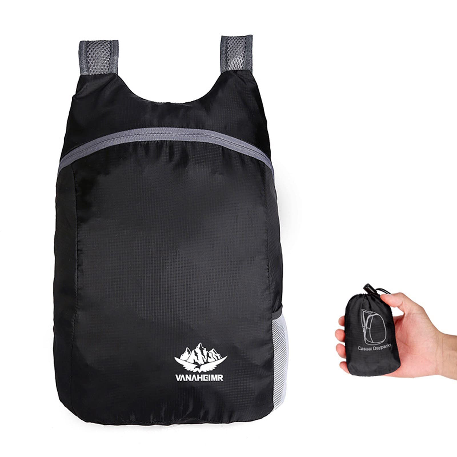 Muised Lightweight Waterproof Backpack - Foldable Travel Hiking Bag for Outdoor Adventures