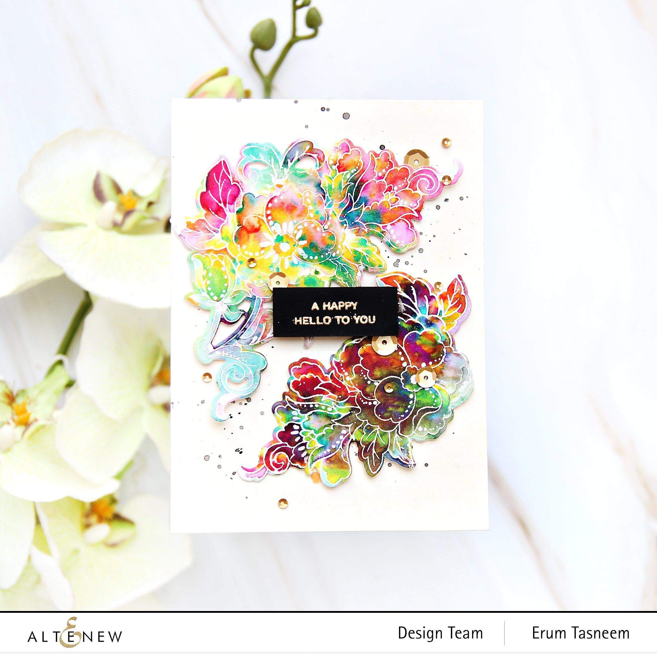 DIY Craft Your Life Project Kit with Elegant Motifs - Perfect for Scrapbooking, Card Making, and Home Decor Projects