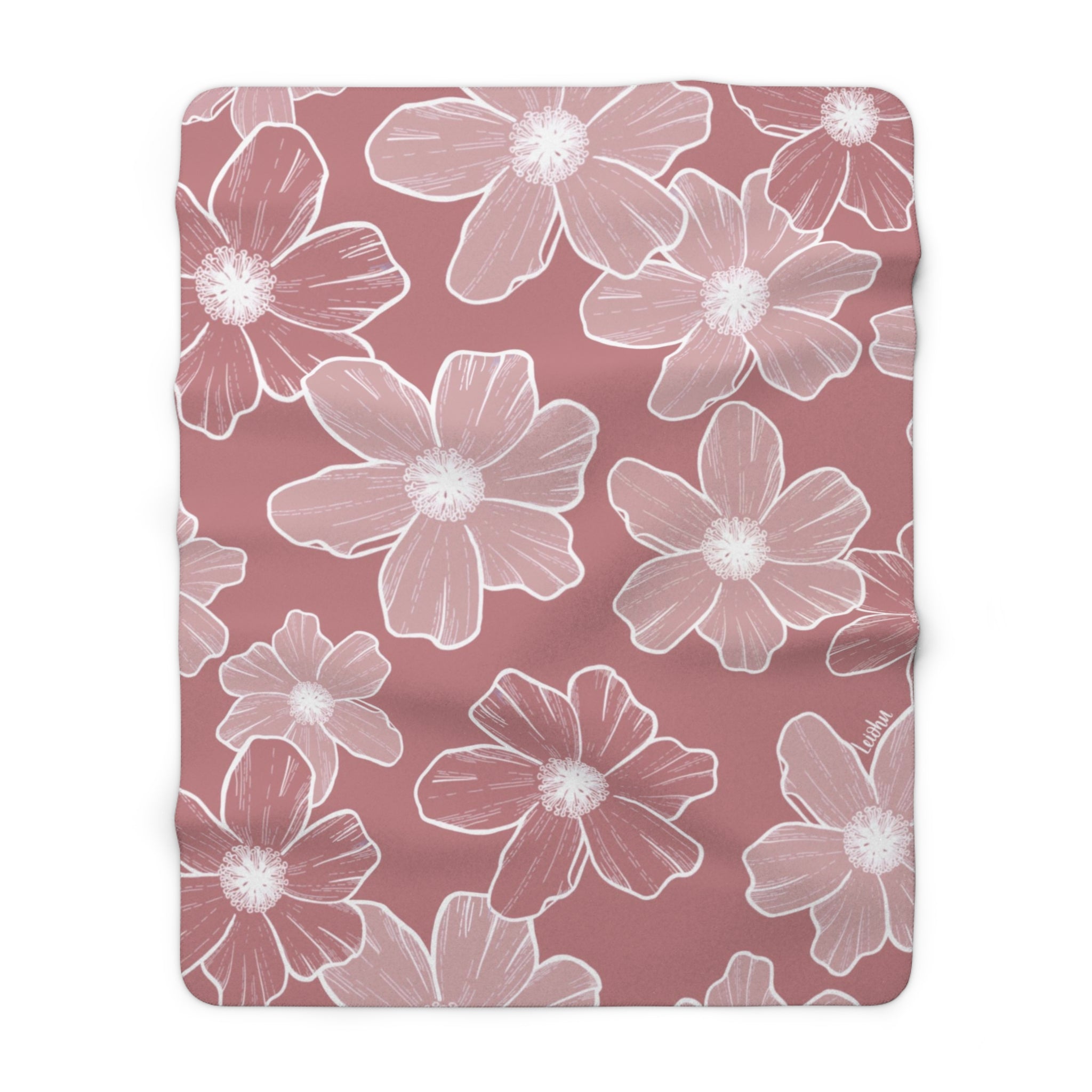 Pua Kala Sherpa Fleece Blanket - Ultra Soft & Warm Winter Throw - Perfect for Bed, Couch & Travel