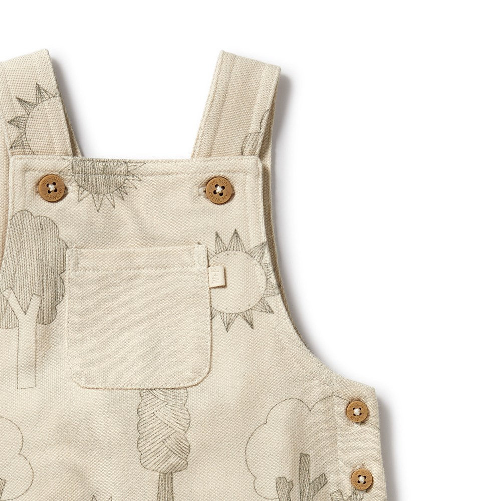 Park Days Organic Baby Overalls - Soft & Comfortable Cotton Jumpsuit for Infants & Toddlers - Perfect for Playtime, Daycare & Outdoor Adventures