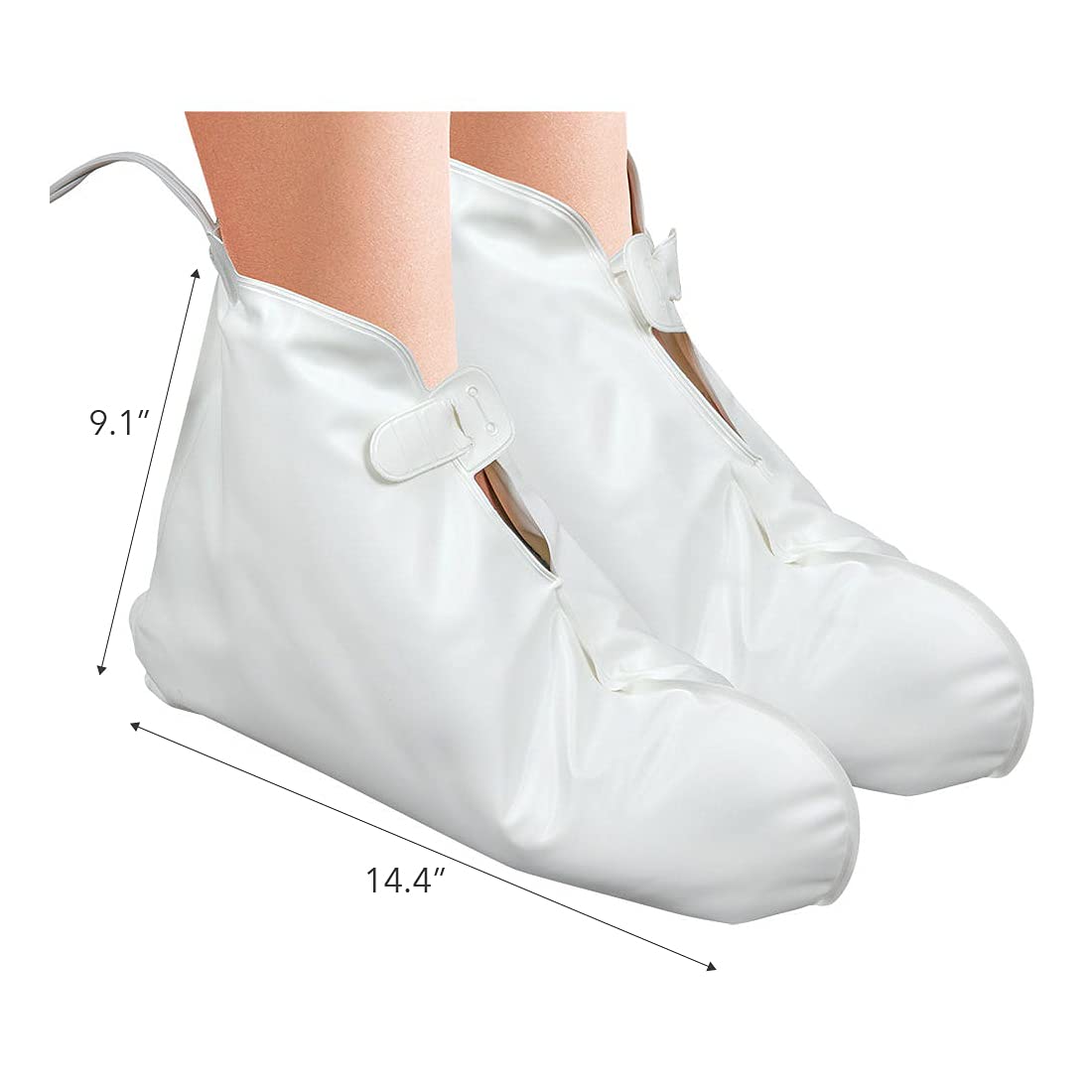 ForPro Professional Heated Booties - Electric Foot Warmers with Dual Temperature Settings for Spa & Home Use - Moisturizing Thermal Therapy for Relaxation & Pain Relief - Perfect for Winter & Cold Weather Comfort