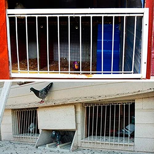 26cm Tall 40cm Long T-Trap Pigeon Coop Door - Durable Bird Cage Accessory for Pigeon Houses & Aviaries - Perfect for Pigeon Keepers & Bird Enthusiasts (Use in Backyard Coops, Bird Sanctuaries & Aviaries)
