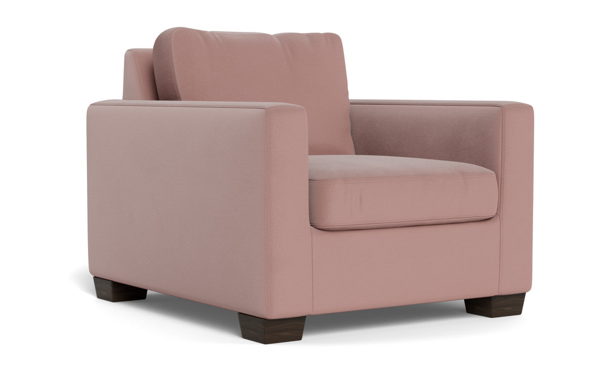 Track 36 Arm Chair - Modern Accent Chair for Living Room, Office & Lounge - Comfortable Upholstered Armchair with Sturdy Metal Base - Perfect for Home Decor, Reading Nook & Relaxation