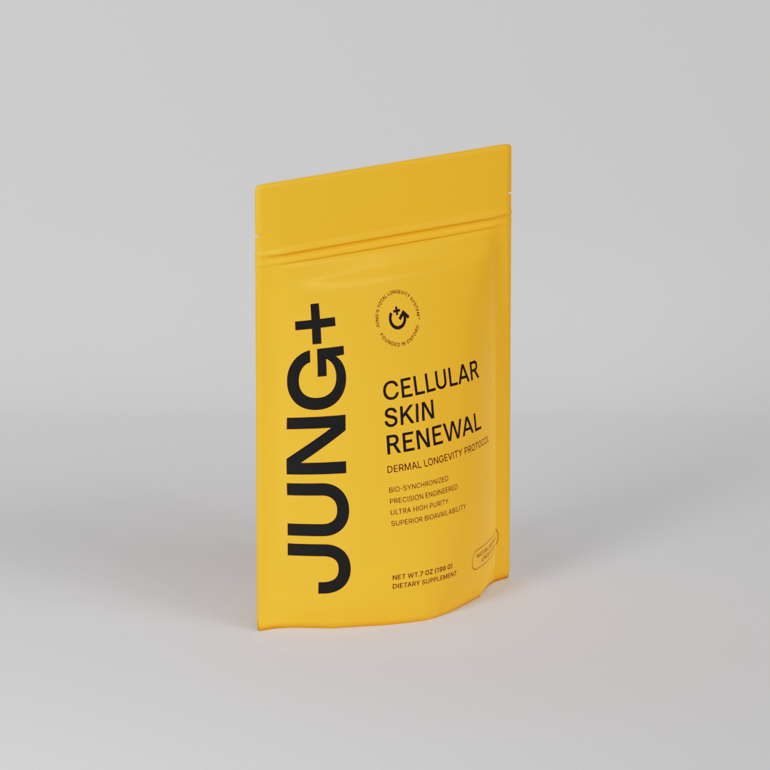 Jung+ Cellular Skin Renewal Serum - Anti-Aging Face Treatment for Wrinkles & Fine Lines - Organic Skincare for Women & Men - Perfect for Night Routine & Daily Moisturizing