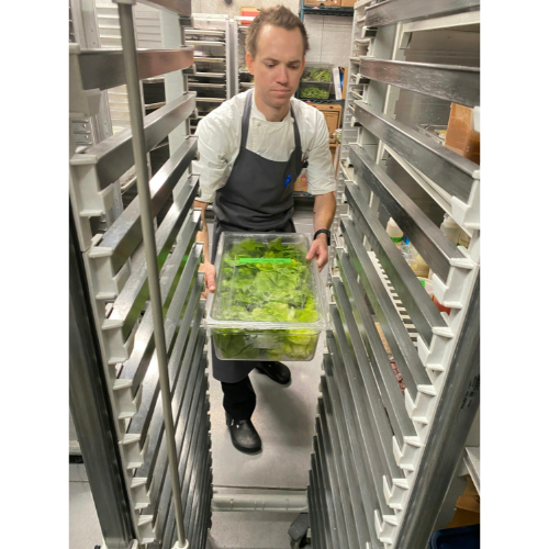 Cambro UPRPSF Camshelving Pan Stop for Full Size Ultimate Sheet Pan Rack - Heavy Duty Commercial Kitchen Organizer for Baking, Cooking & Food Storage