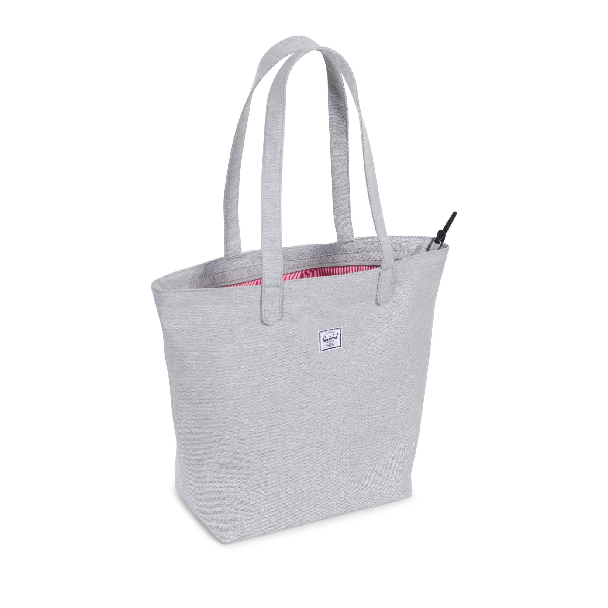 Herschel Mica Tote Bag Light Grey - Stylish Women's Shoulder Bag for Work, Travel & Everyday Use