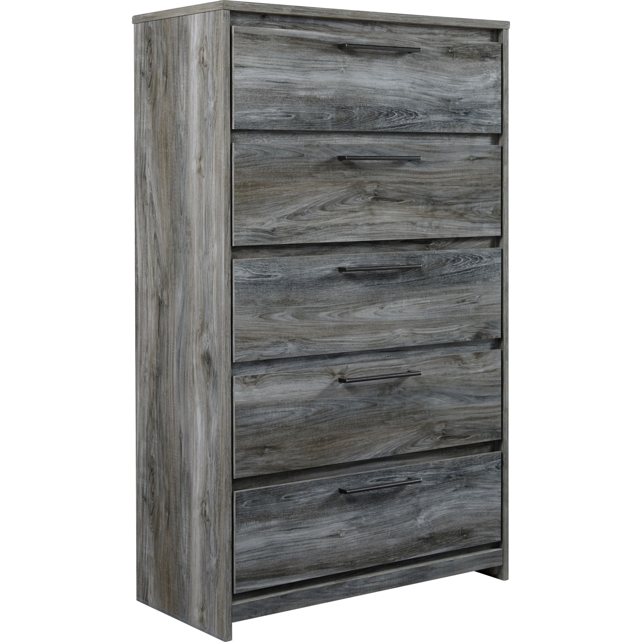 Baystorm Storage Chest - Gray, Large Fabric Storage Bin with Lid for Home Organization, Closet, Bedroom, Nursery & Playroom