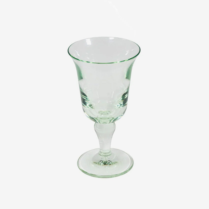 Caspari Acrylic Flared Water Glass Set - Shatterproof & Elegant Drinkware for Parties, Weddings, and Home Decor