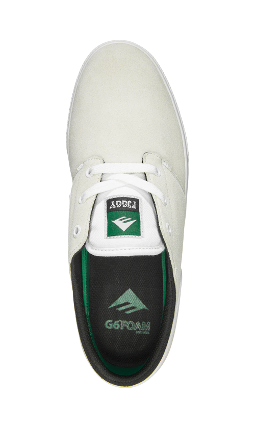 Emerica Figgy G6 Men's Skateboarding Shoes - White | Durable & Comfortable for Street Skating & Casual Wear