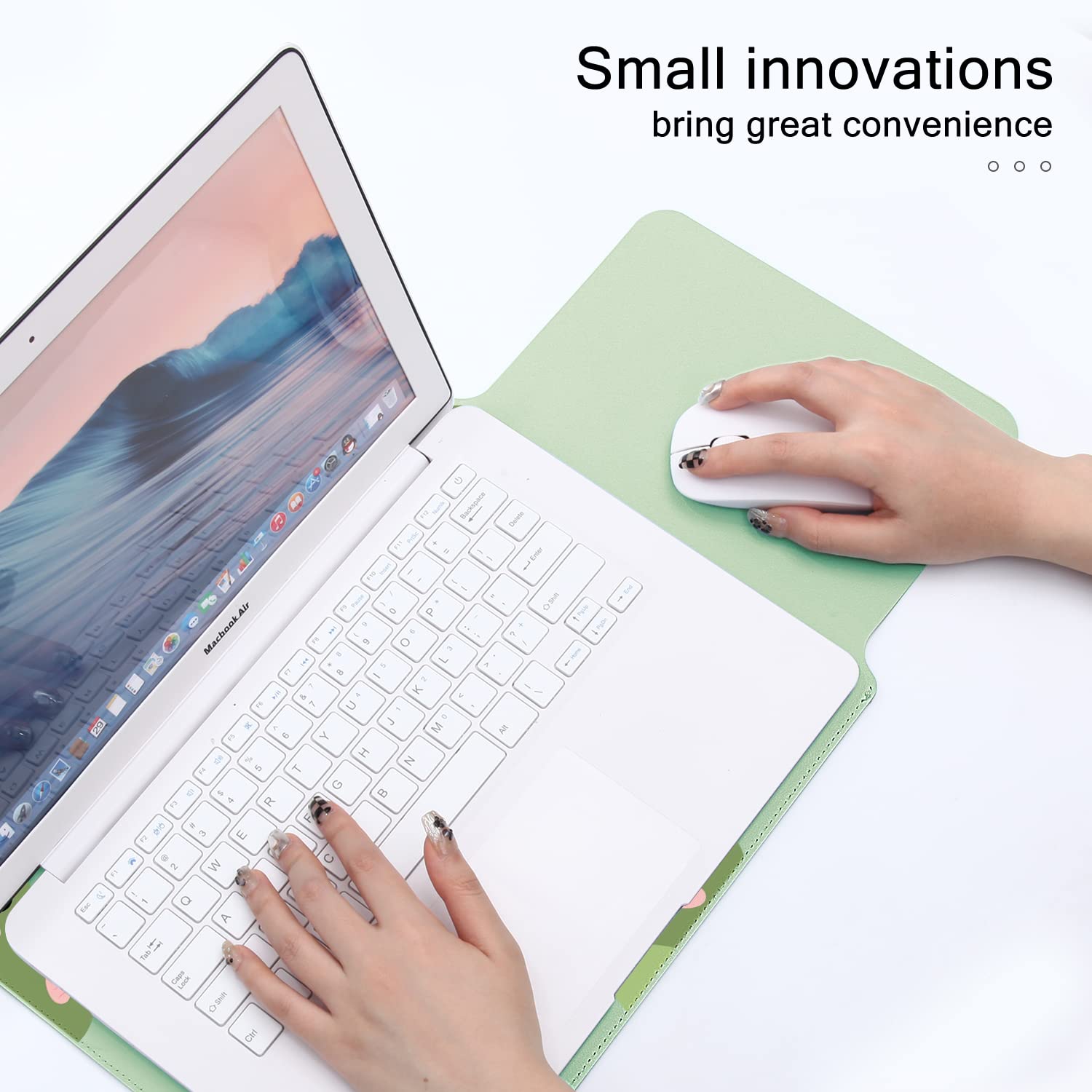 MAYCARI 15.6-16 Inch Cute Frog Laptop Sleeve Case Bag for MacBook Pro 16
