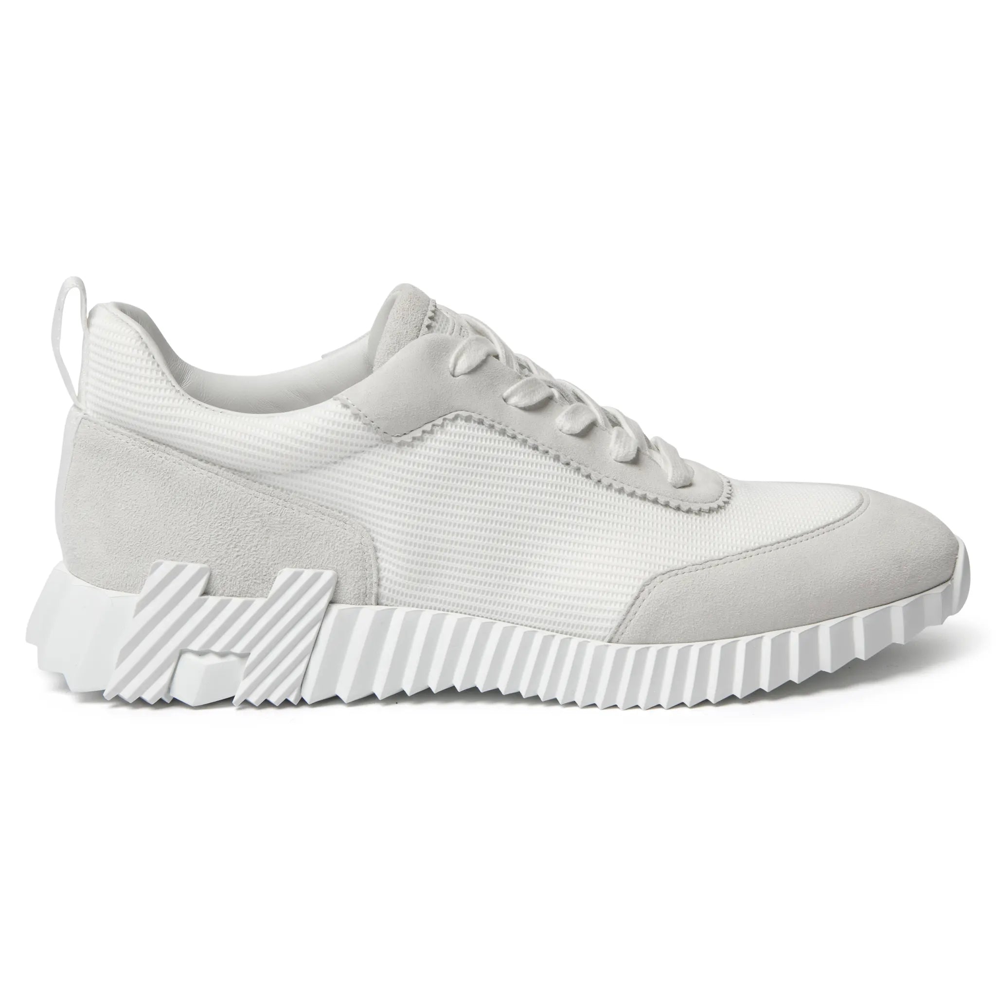 Hermès Paris Bouncing Sneaker Triple White - Luxury Designer Sneakers for Men & Women | Perfect for Casual Wear, Street Style & Fashion Outfits