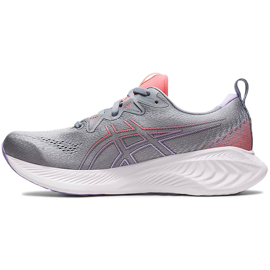 ASICS Women's Cumulus 25 Wide Running Shoes - Lightweight Cushioned Sneakers for Road Running, Jogging & Gym Workouts