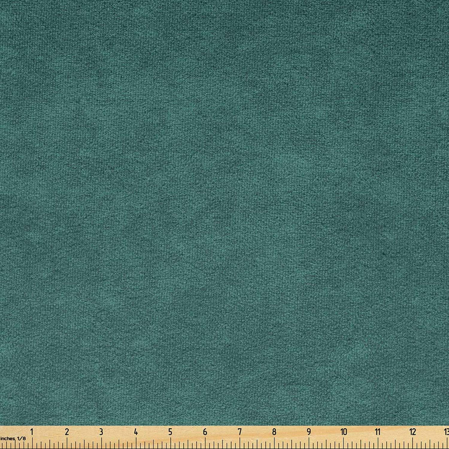 Ambesonne Faux Suede Fabric by The Yard - Digitally Printed Grunge Texture, Durable & Washable DIY Upholstery Material for Indoor/Outdoor Use - 10 Yards Reseda Green - Perfect for Home Decor, Furniture Projects & Crafting
