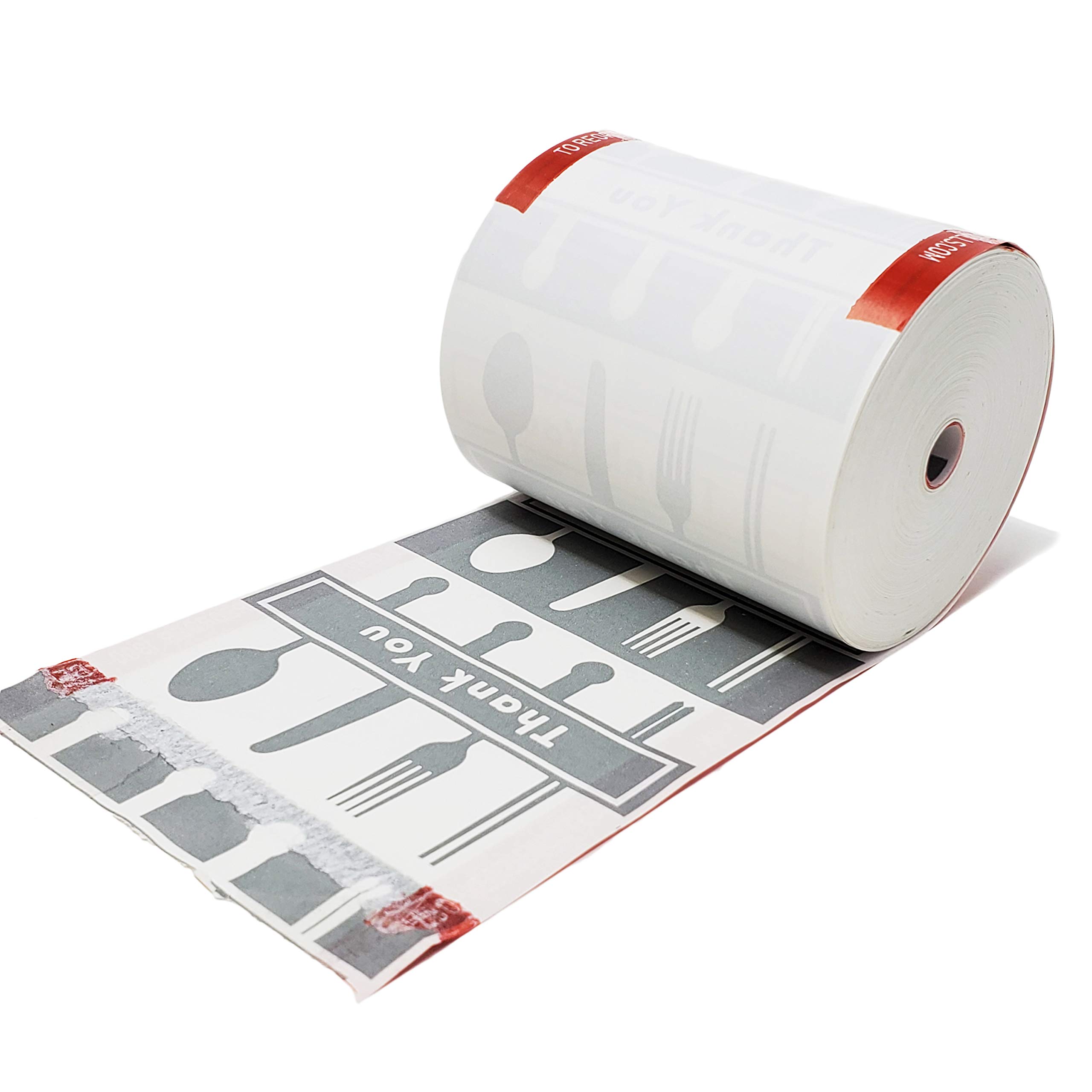 50 Pack Thermal Register Rolls - 3 1/8