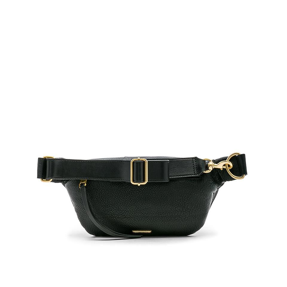 Bree Belt Bag for Women - Adjustable Waist Pack Fanny Pack, Black - Perfect for Running, Travel, Hiking & Everyday Use