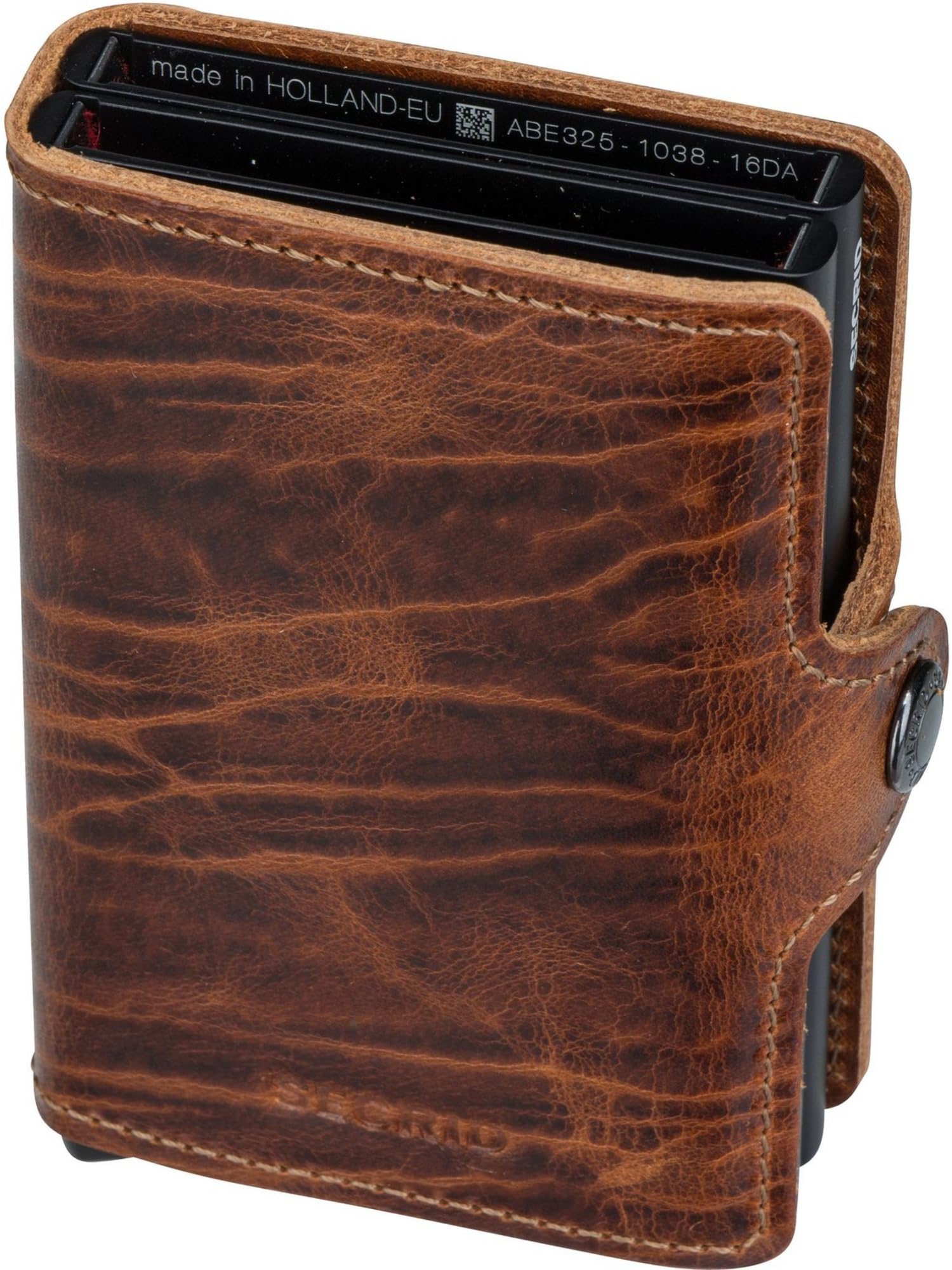 SECRID Genuine Leather Twin Wallet with RFID Protection - Holds 16 Cards | Slim Bifold Card Holder for Men & Women | Perfect for Travel, Business & Everyday Use