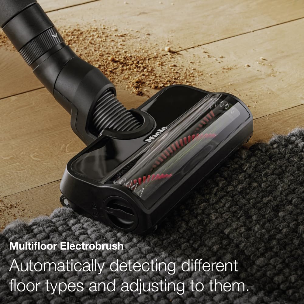 Miele Duoflex Cordless Stick Vacuum - 4 Brushes, Multi-Floor Cleaning for Home & Pet Hair