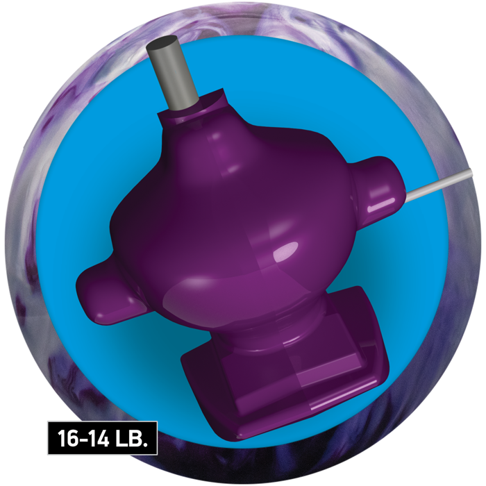 Radical Outer Limits Pearl Bowling Ball – High Performance Reactive Coverstock for Strikes & Spares | Perfect for League Play & Tournament Bowlers