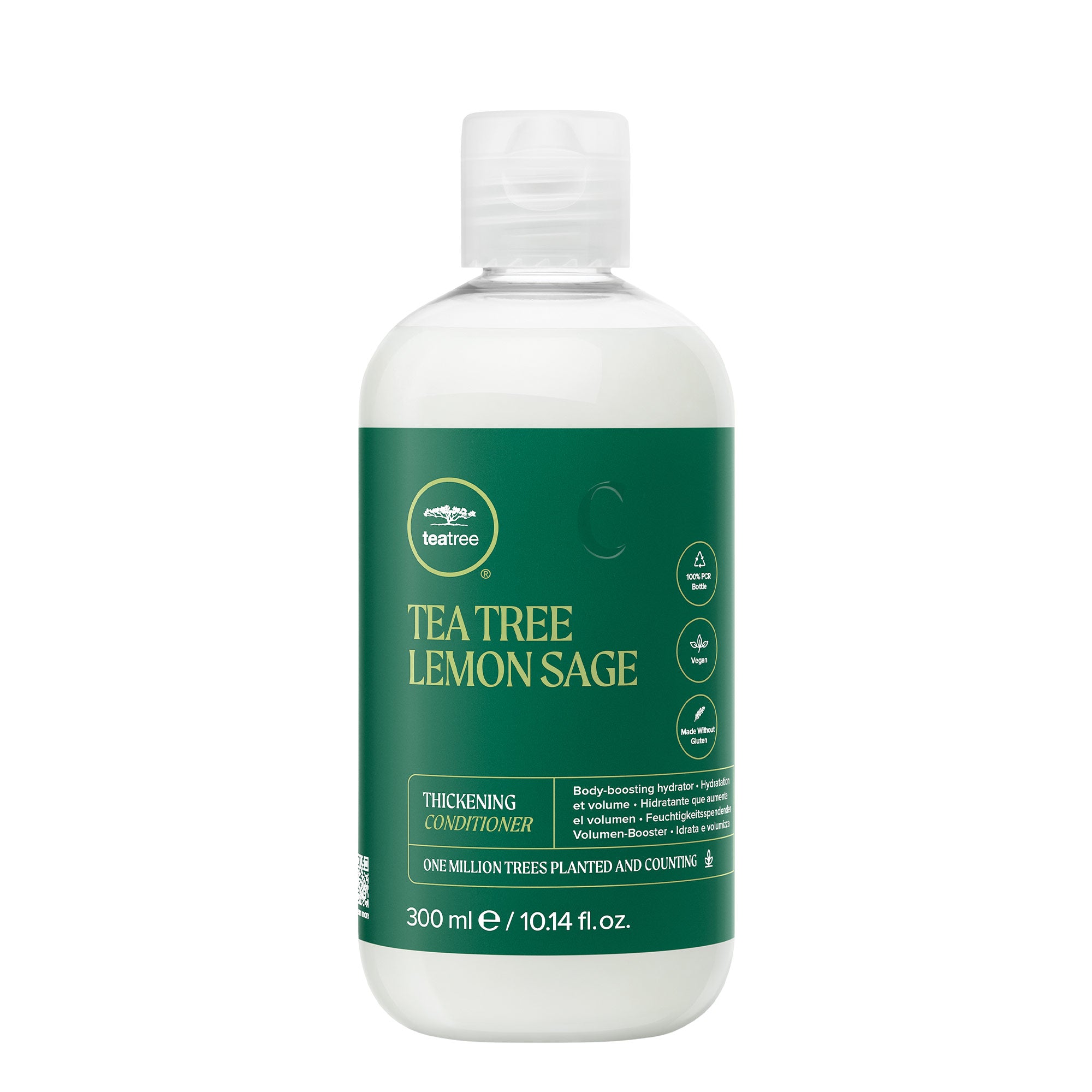 Lemon Sage Thickening Hair Conditioner for Fine & Thin Hair - Volumizing & Moisturizing Treatment for Daily Use at Home or Salon