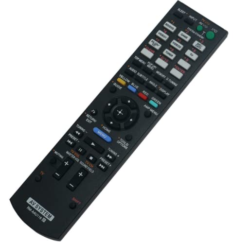 Sony AV Receiver Remote Control Replacement for STR-DN850, STR-DH710, STR-DH750 - Compatible with Home Theater Systems | Perfect for Movie Nights & Music Listening